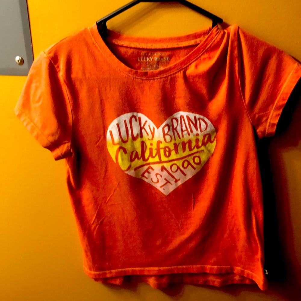 Kids XL lucky brand tee shirt